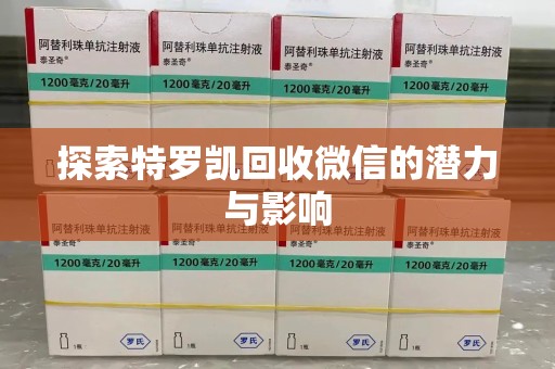 湛江探索特罗凯回收微信的潜力与影响